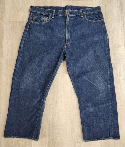 Vintage Levi’s 505 Big E Selvedge Jeans 60er USA Made Redline Denim 0217 W42