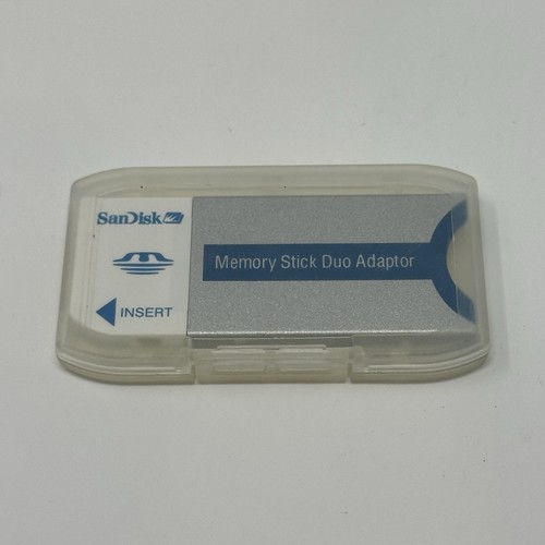 SanDisk Genuine Camera Memory Stick Duo Adaptor / Adapter Tested - Picture 3 of 4