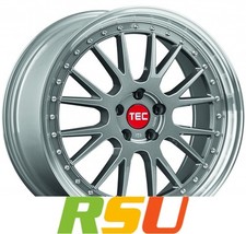 TEC Speedwheels GT EVO titan-polished-lip 8x18" ET38 LK5 120 ML 72.6 Alufelge...