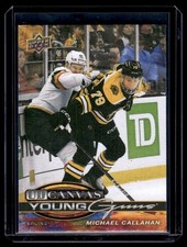 2025-26 UD Series 1 UD Canvas Young Guns Michael Callahan RC (CF)