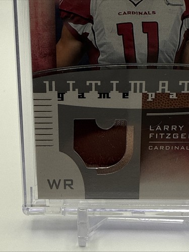 2007 Upper Deck Ultimate Game Patch Larry Fitzgerald /99 - Picture 2 of 6