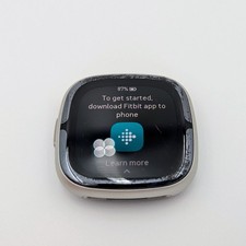 Fitbit Sense 2 Activity Tracker Smartwatch - Lunar/Platinum - Watch ONLY Grade A