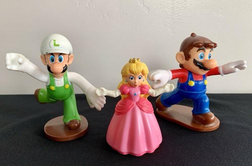 8 Nintendo Mario Bros Figures Donkey Kong, Rare Mario Slot, Bowser, Princess… - Picture 3 of 4