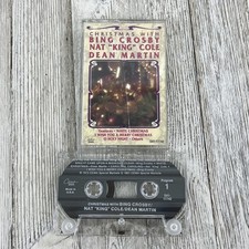 Christmas with Bing Crosby Nat King Cole  Dean Martin Bing Crosby Cassette Tape