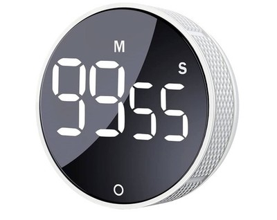 AVINIA Digitale Küchentimer, Visuelle Zeitschaltuhren großes LED-Display magnetischer Countdow