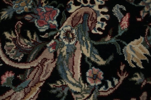 Floral Motif Aubusson Area Rug 9x12 for Elegant Home Decor Chinese Handmade Rug - Picture 10 of 20