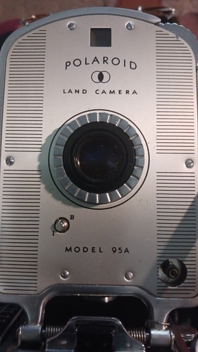 Vintage Polaroid land camera model 95 A With Flash untested - Bild 11 von 18