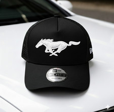 Mustang 9FORTY Trucker Cap Adjustable Embroidered Logo Mesh Baseball Hat
