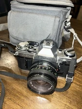 ([Near MINT] Canon AE-1 35mm Film Camera Silver FD 50mm F1.4 Lens From JAPAN