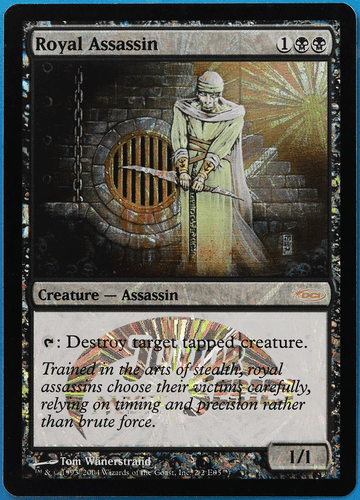 Royal Assassin (European Junior Series Promo) FOIL NM CARD (507041) ABUGames - Picture 1 of 2