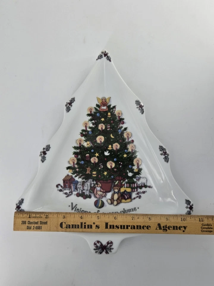 A CHRISTMAS STORY By Susan WINGET Visions of Sugar Plums Prato em Forma de Árvore - Imagem 3 de 4