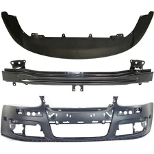 1K0807217AGRU, 1K5807109E, 1K0805903B9B9 New Set of 3 Bumper Covers Fascias