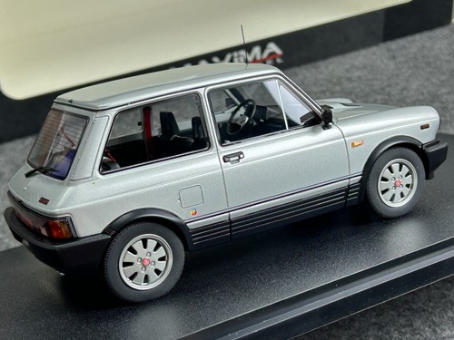MAXIMA 1/18 1984 AUTOBIANCHI A112 ABARTH VII-SERIES Metallic Silver - Picture 10 of 13