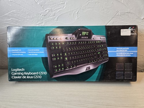 NEW Logitech G510 920-002530 Wired Keyboard RARE - Picture 1 of 6