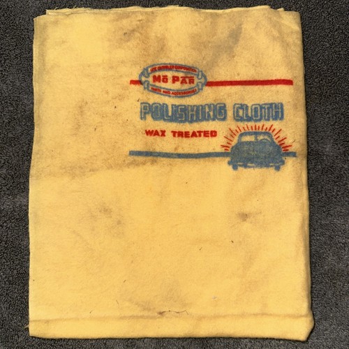 1950s Vintage MOPAR CAR POLISHING CLOTH - 22” X 18” - Gently Used - Picture 3 of 8