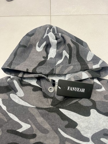 2x Camouflage Hoodie Größe M / L - Pullover Herren (1x NEU) - Bild 9 von 9