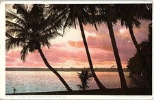 Postcard BEACH SCENE Palm Beach Florida FL f/01 AI4844 Postcard BEACH SCENE Palm Beach Florida FL f/01 AI4844
