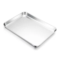 Cookie Sheet for Baking 18”x13” Stainless Steel Pan for Oven Large Non Toxic