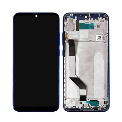 LCD Display+Touch Screen Digitizer+Blue Frame For Xiaomi Redmi Note 7/ Note7 Pro