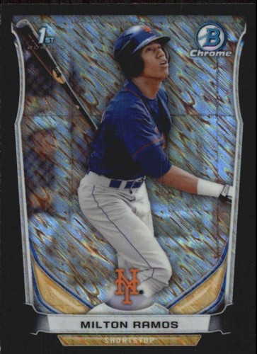 2014 (METS) Bowman Chrome Mini Factory Set Black Shimmer Refractors #276 Ramos