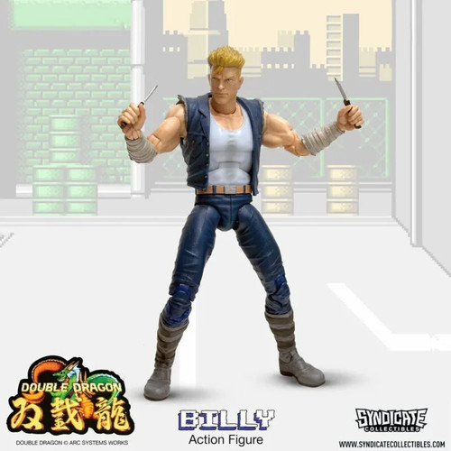 DOUBLE DRAGON BILLY LEE 7 INCH DELUXE ACTIONFIGUR Syndicate Collectibles - Bild 7 von 10