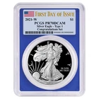 2021-W $1 1-oz T1 Proof American Silver Eagle Congratulations Set PCGS PR70DCAM