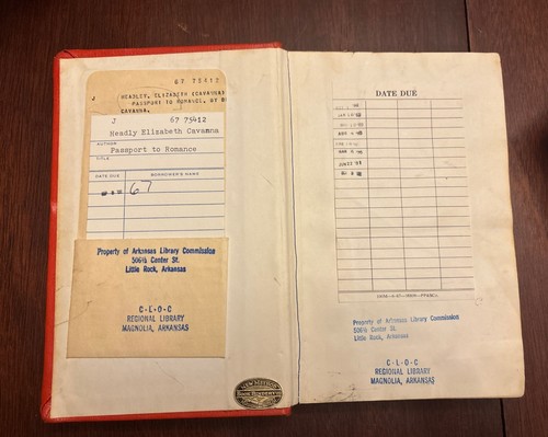 PASSPORT TO ROMANCE By Betty Cavanna ( hc 1955 ex-lib) - Imagen 4 de 11