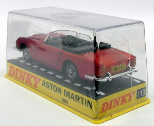 Atlas Editions Dinky Toys Model Car 110 - Aston Martin DB5 Red - MIMB! - Picture 3 of 3