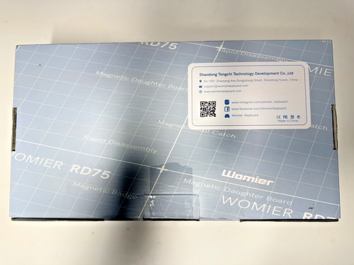 Wamier RD75 Premium Mechanical Keyboard – RGB Backlit, Hot-Swappable, Compact - Picture 3 of 4