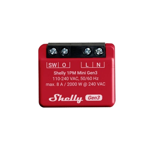 Shelly Shelly 1PM Mini Gen3 Schalt-Messaktor Wi-Fi, Bluetooth