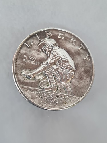 Beautiful 1925 S California Jubilee Commemorative 50c Half Dollar - Bild 3 von 8