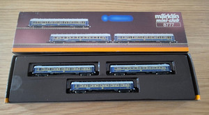 marklin mini-club 8777 オリエント急行3両セット Zゲージ marklin mini-club 8777 オリエント急行3両セット Zゲージ