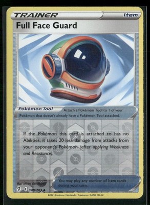 Full Face Guard SWSH07: Evolving Skies 148/203 Reverse Holo NM