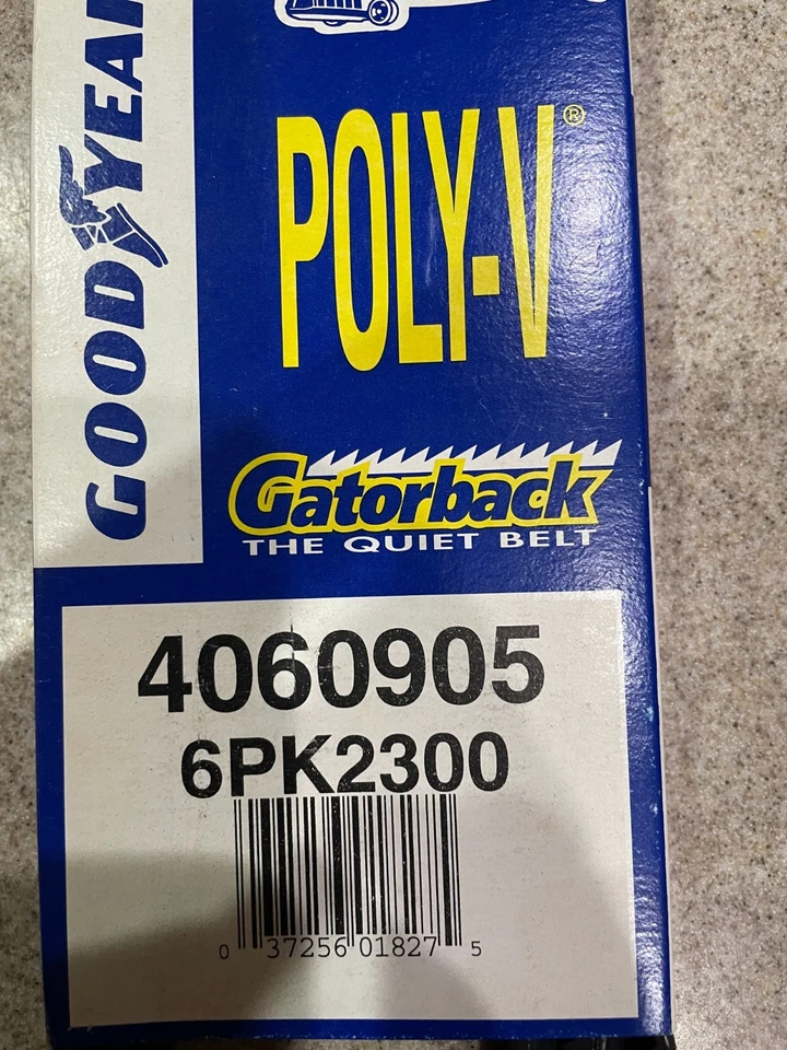 1987 - 1993 年福特野马 5.0 LX SSP 警察 - GatorBack 蛇形皮带 - 4060905 — 第 3/4 张图片