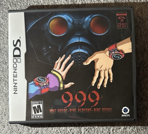 999: Nine Hours Nine Persons Nine Doors (Nintendo DS, 2010) komplett in OVP - Bild 2 von 7