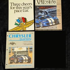 1996 Dodge Viper Gts Indianapolis 500 Pace Car Truck Literature V10 Mopar Indy