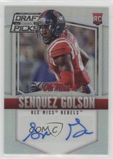 2015 Panini Prizm Collegiate Draft Picks Silver Senquez Golson Rookie Auto RC