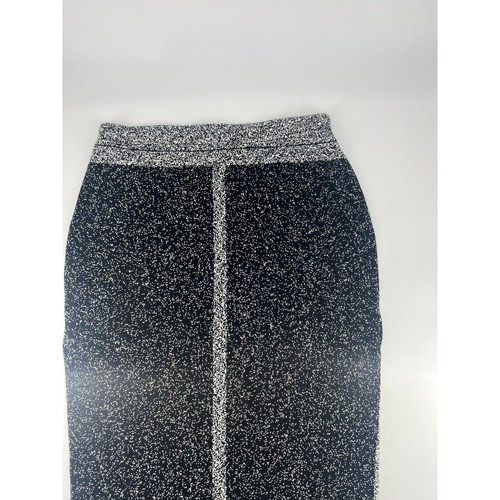 Milano Pencil Skirt Womens Medium Black Midi Career Workwear Stretch Business - Picture 9 of 9