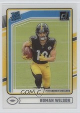 2024 Panini Clearly Donruss Rated Rookie Roman Wilson #77 1j4c
