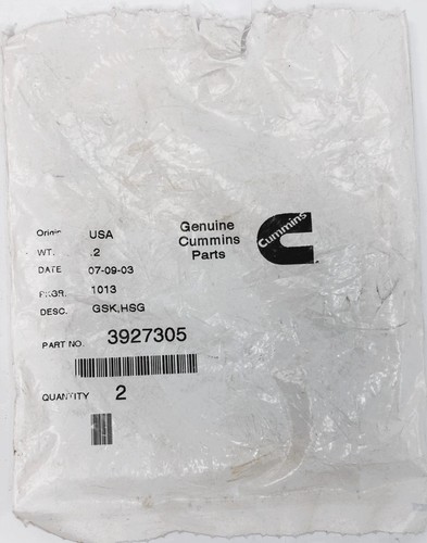 Thermostat Housing Cover Gasket Cummins 3927305 - Picture 5 of 5