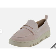 Vionic Uptown Pink Suede Leather Loafers Casual Comfort Walking Shoes Womens 7
