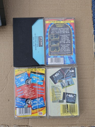 Joystick Sinclair ZX Spectrum 128K +2 Gris y 4 juegos NO PROBADO - Imagen 7 de 7