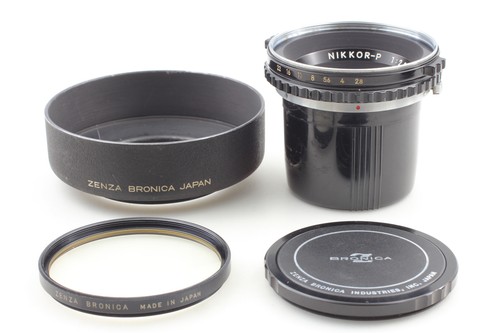 [MINT] Nikon Nikkor P 75mm f/2.8 Lens For Zenza Bronica S2 S2A EC From JAPAN - Picture 3 of 9