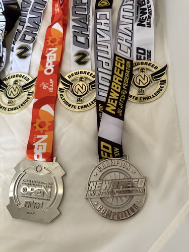 Jui Jitsu Federation Newbreed Champion Ultimate Challenge medals, Some Gold - Picture 9 of 10