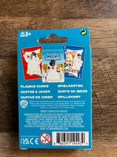 Frosty der Schneemann - Spielkarten (brandneu) - Bild 2 von 2