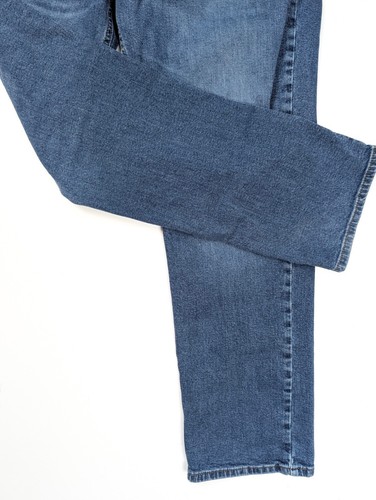 Levi's Signature Denim Calce Relajado Azul Lavado Pierna Recta Para Hombre Talla 38x30 - Imagen 3 de 4