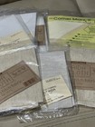 New Aida Counted Cross Stitch Fabric lot of 7 packs (all that is in photos)