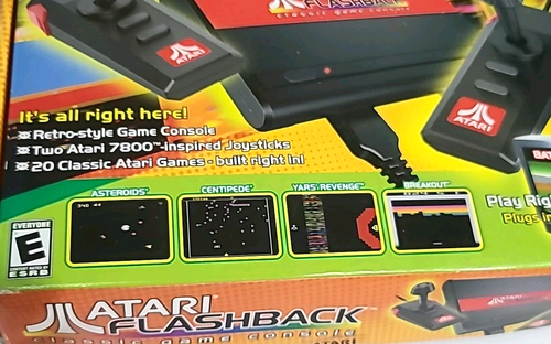 2004 ATARI 7800 Flashback First Edition Mini Classic Video Game System Saboteur - Bild 6 von 9