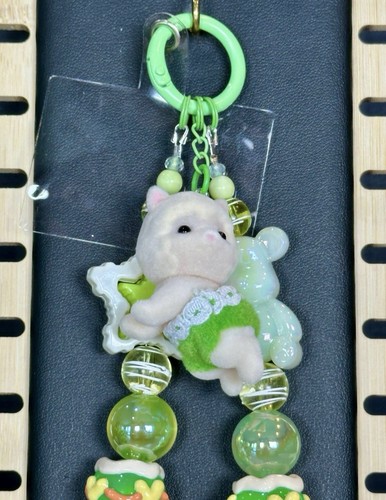 Glow Calico Critters Gabriel Baby Alpaca Phone Strap Wristlet Chain Bag Charm! - Photo 8 sur 9