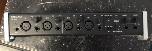 Tascam US-4X4HR USB Audio Interface - Picture 9 of 9